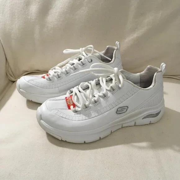 Skechers Arch Fit Women's Trainer's Wide Fit - Picture 1 of 7